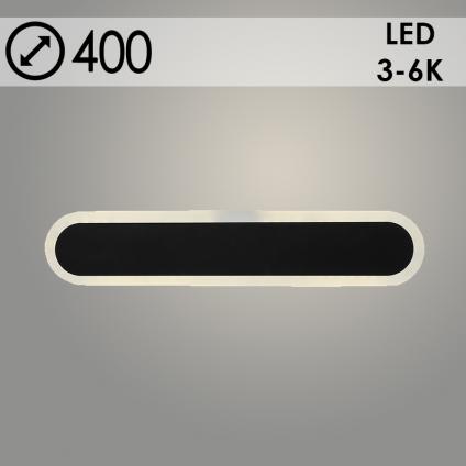 Светильник YH1096/30W BK черный 2x15W LED 3000K-6000K d400, 24